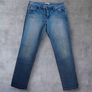 Free People Super Soft Stretch Skinny Jeans Women's Size W30 Mid-Rise Ankle Crop